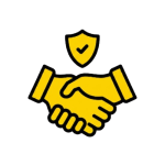 Trust Icon Yellow Line
